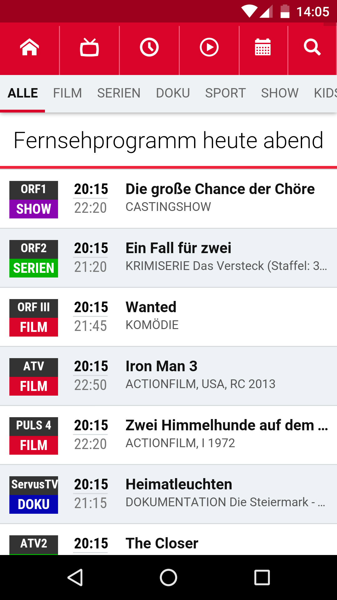 Fernseh Programm Jetzt