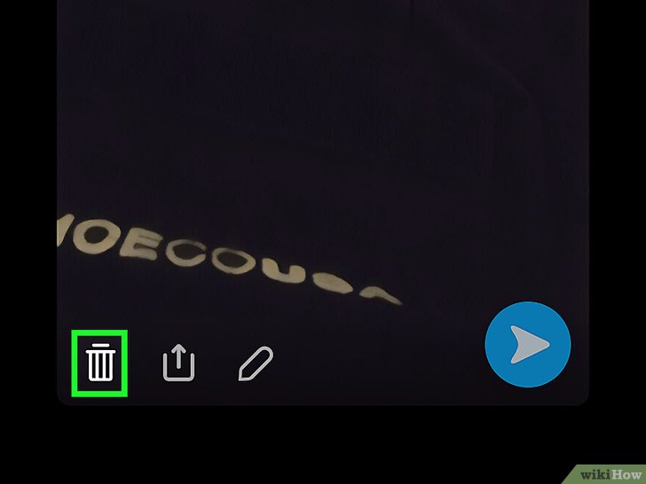 Snap Löschen Bild