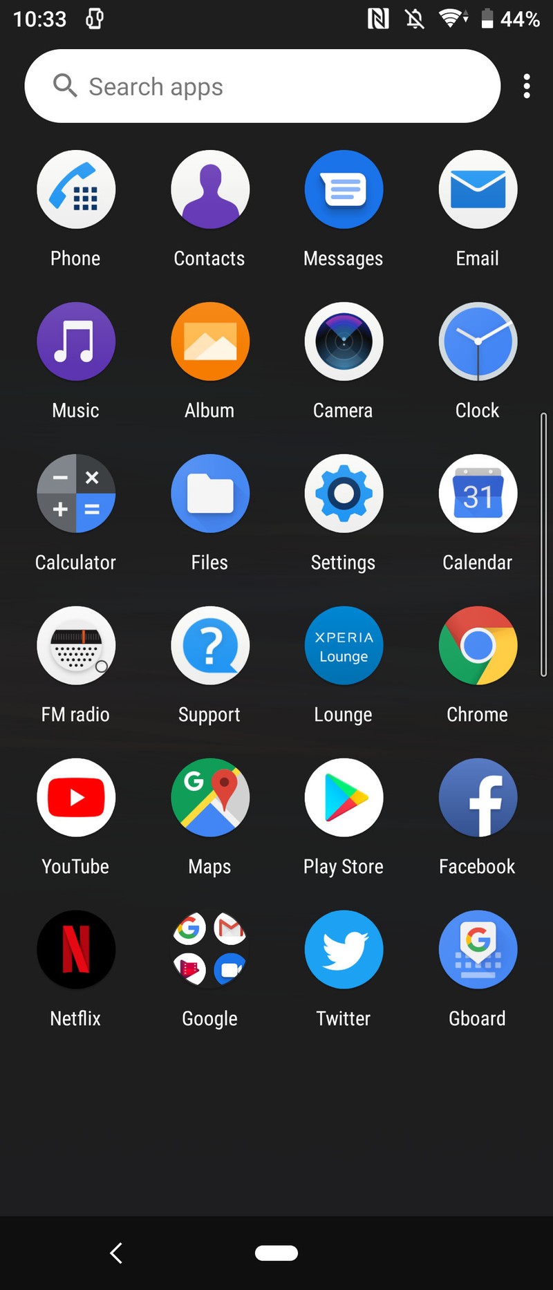 Android 10 Sony