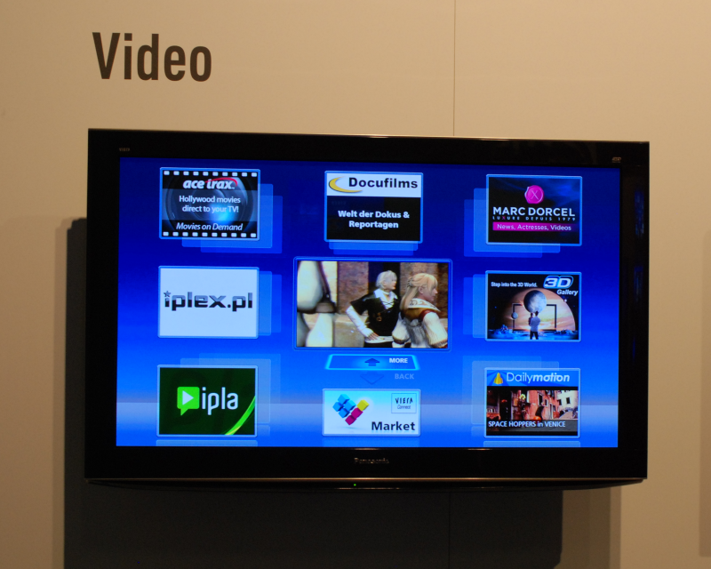 Panasonic Viera App Store
