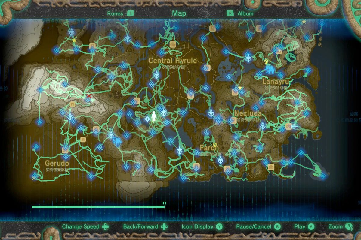Zelda Breath Of The Wild Schreine Karte Pdf