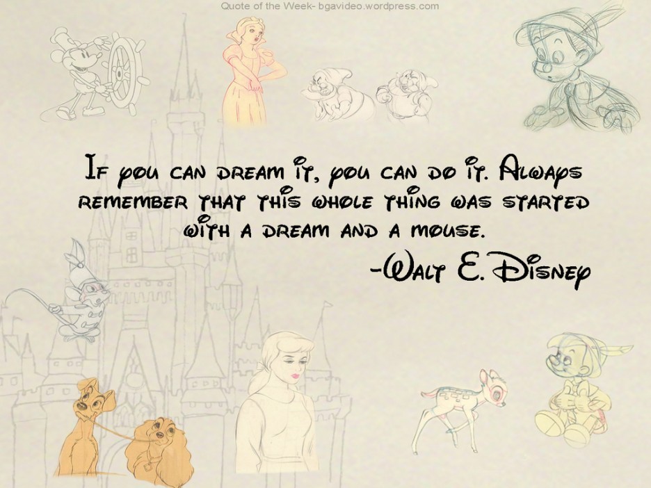 Zitate Walt Disney