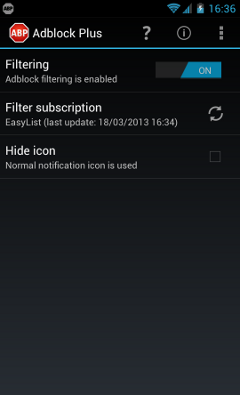 Android Adblock