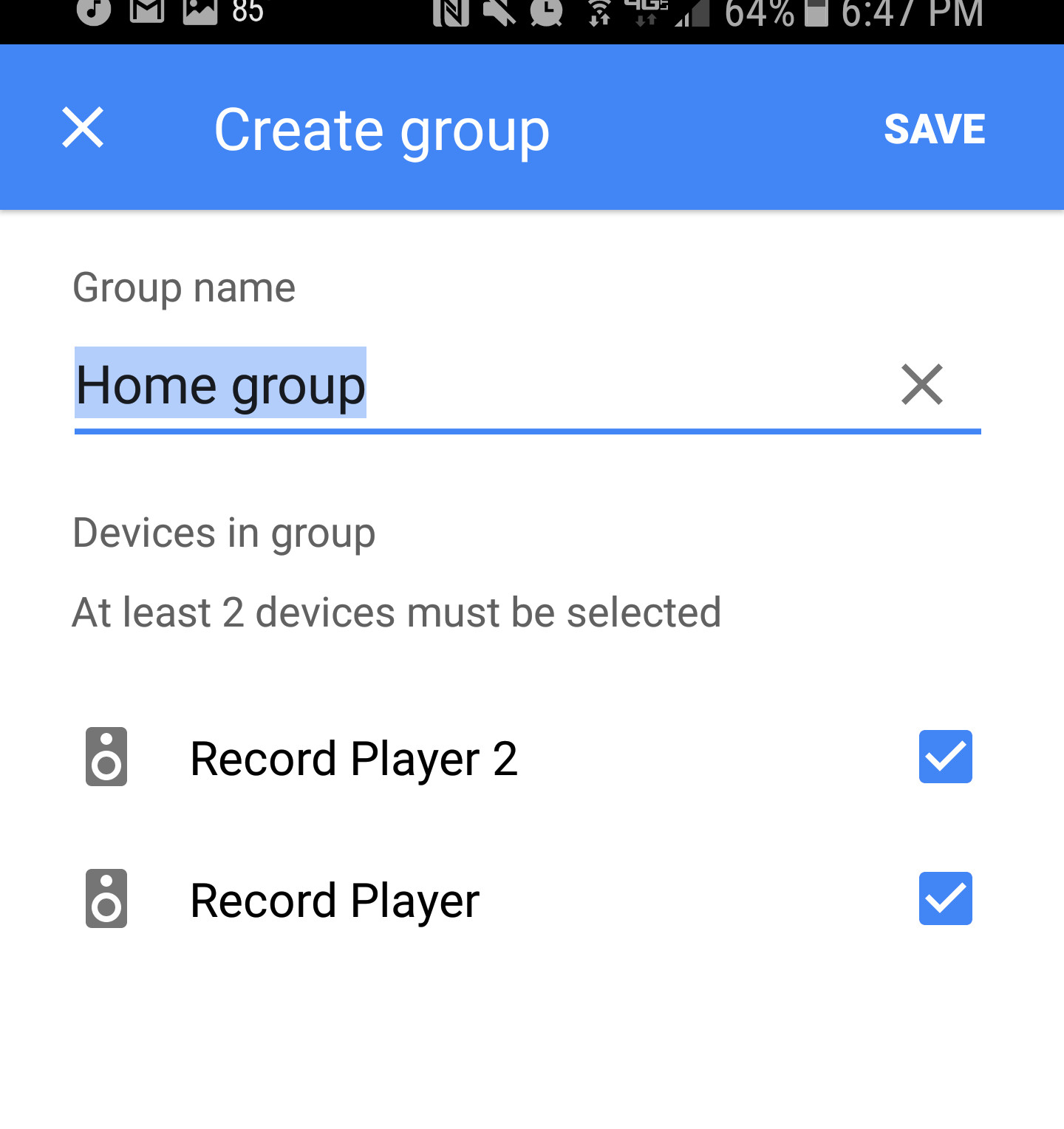 Chromecast Audio Multiroom