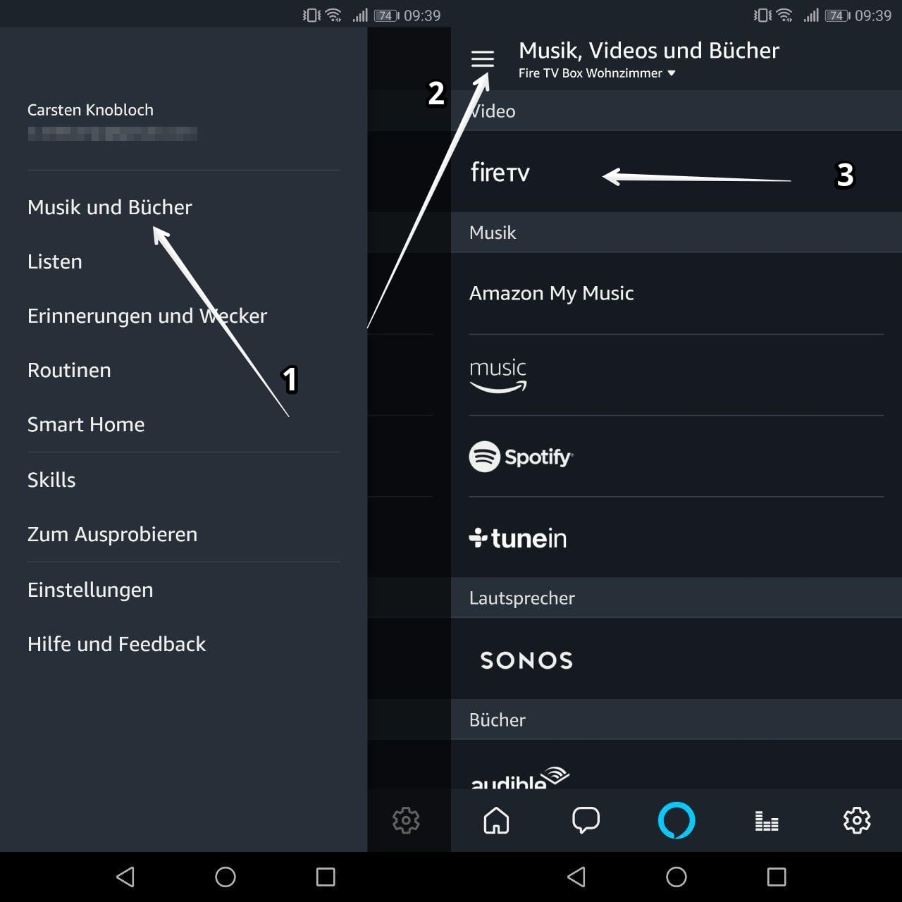 Amazon Echo Fire Tv Steuern