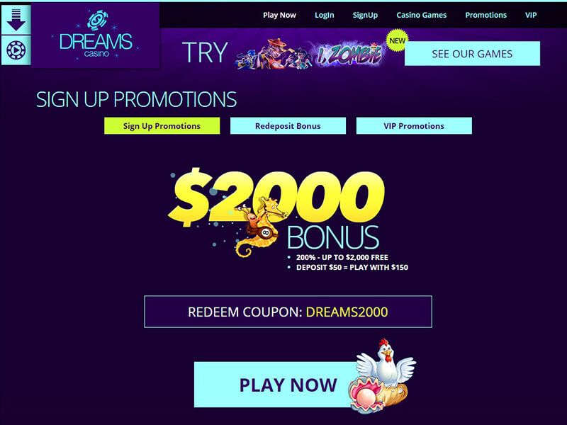 Dreams Online Casino