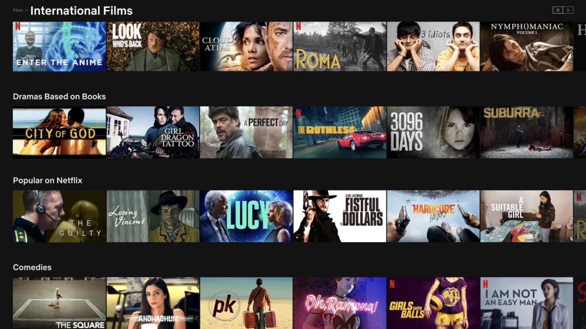Top 10 Netflix Filme