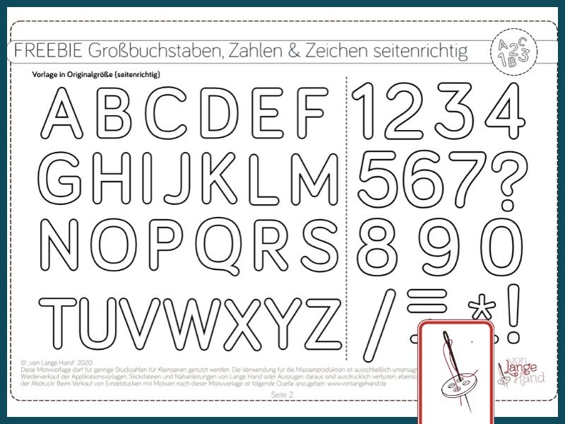 Buchstaben Spiegelverkehrt